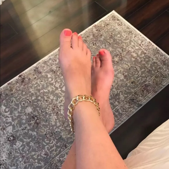 Gold Link anklet - Picture 9 of 9